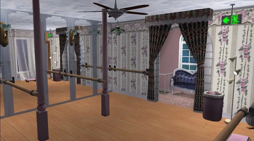 Ballet House Sims 2 Downloadable Lot